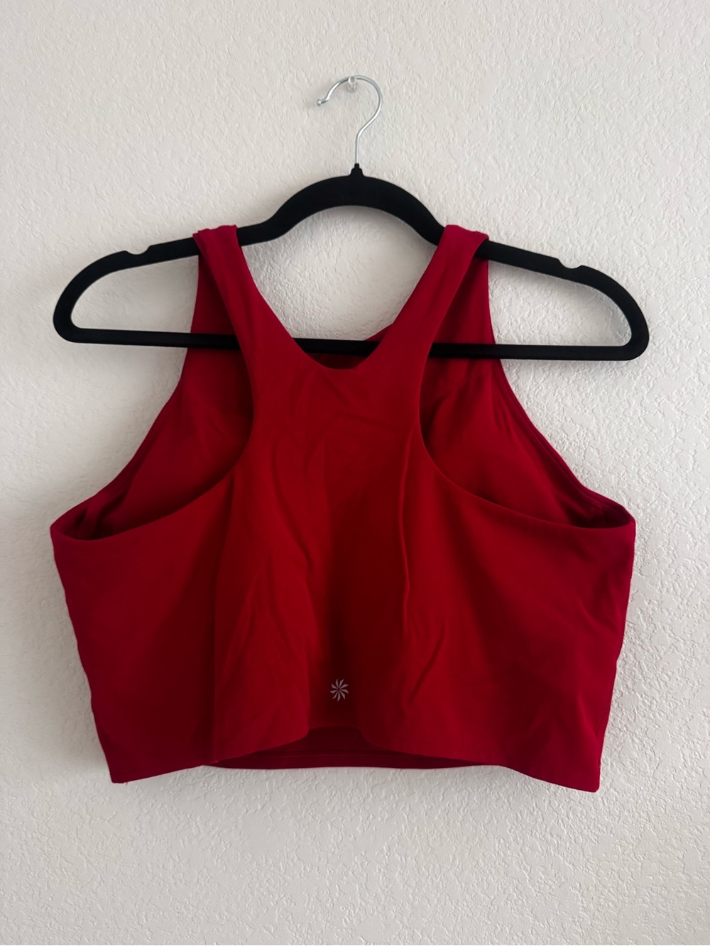 Athleta Conscious Crop Tank XL Red - Picture 3 of 6